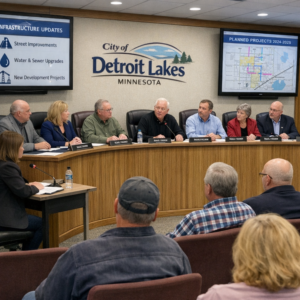 Detroit Lakes City Council Approves Major Infrastructure Projects