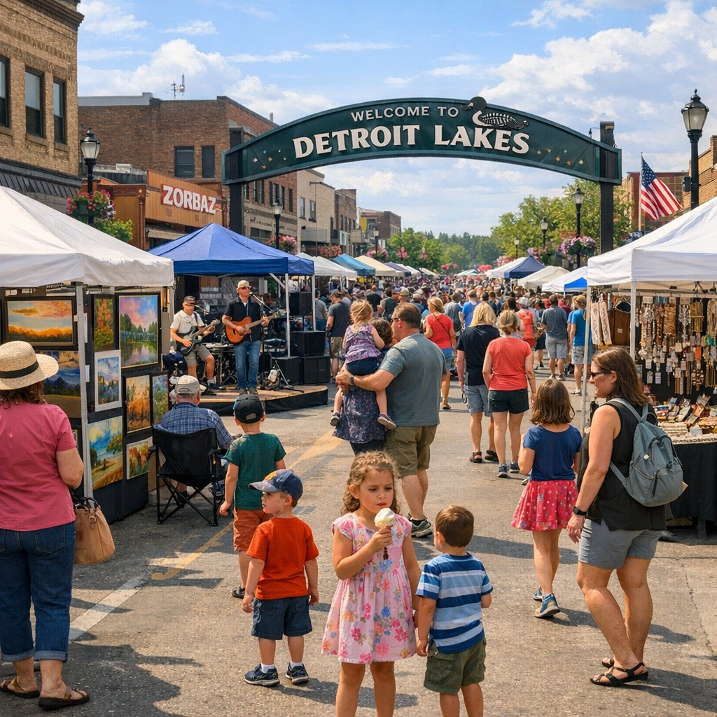 Upcoming Events in Detroit Lakes: Street Faire at the Lakes and More
