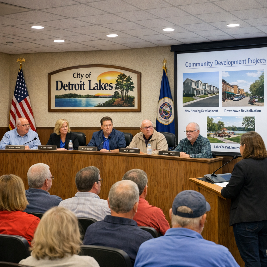 Detroit Lakes City Council Advances Major Community Projects